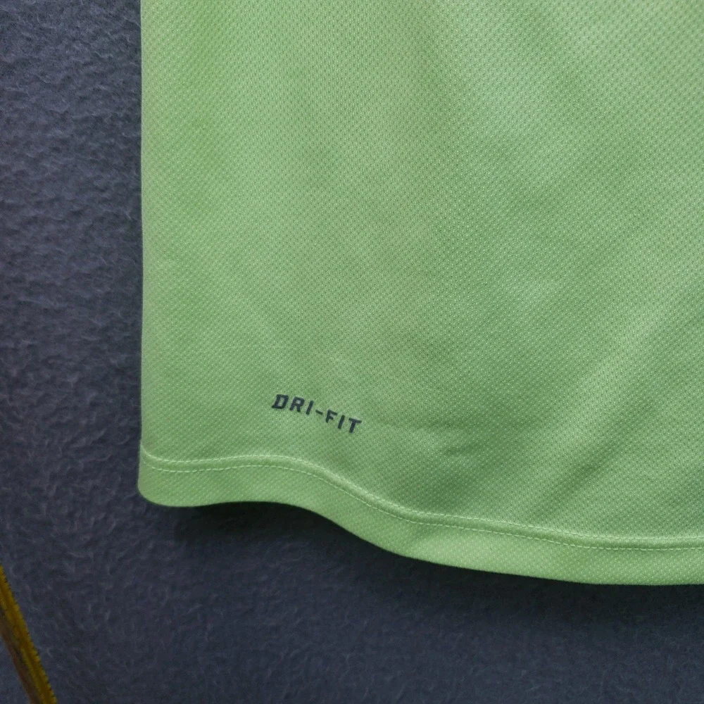 Nike Evil Bunny Athletic Tee Neon Running Workout Gym Dri-Fit Women's Size S